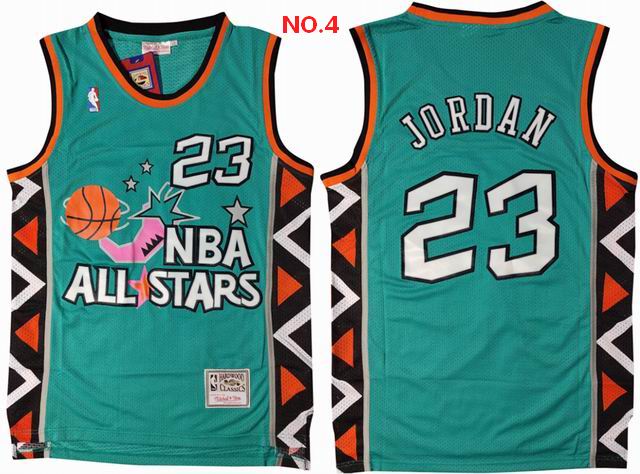 Michael Jordan 23 Basketball Jersey NO.4;